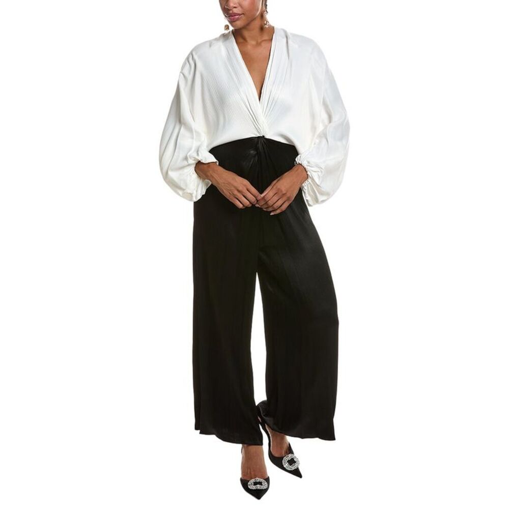 Diane Von Furstenberg Womens  Kason Jumpsuit, White